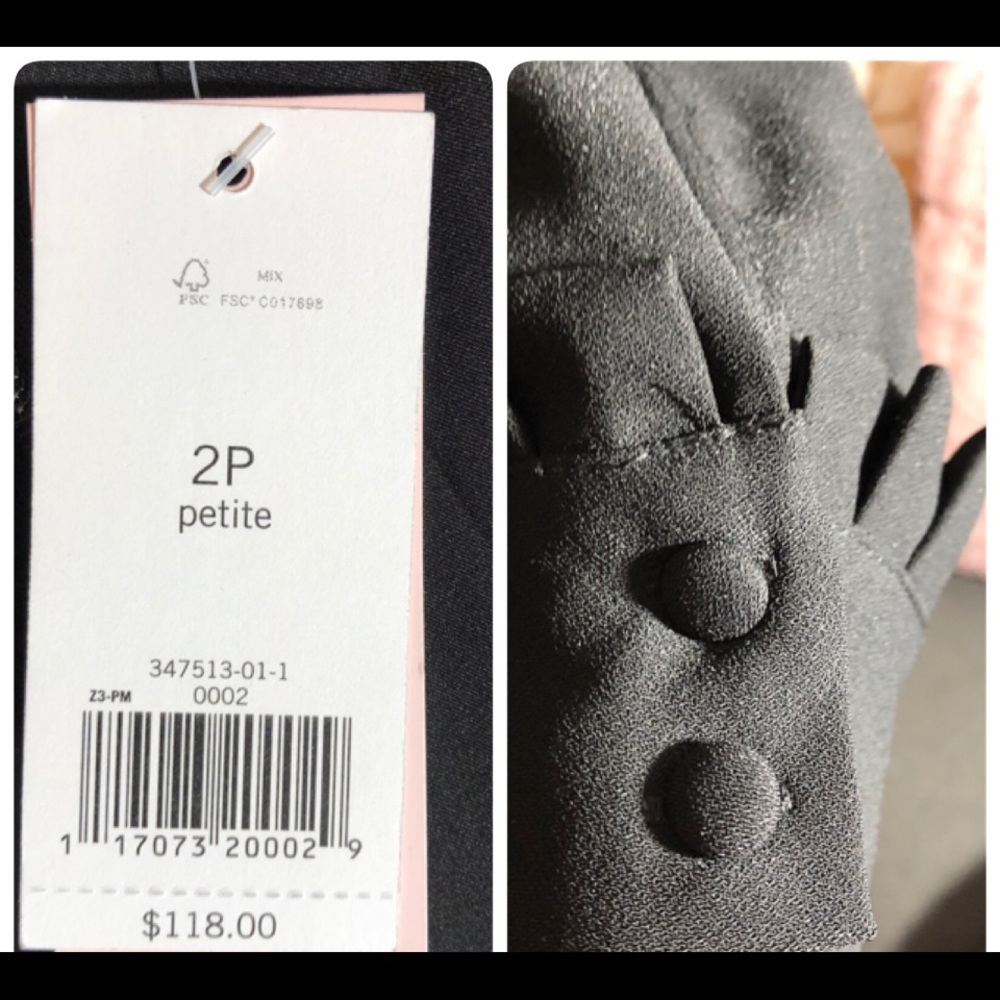 Banana Republic Dresses Black Shift Dress NWT - Picture 4 of 8